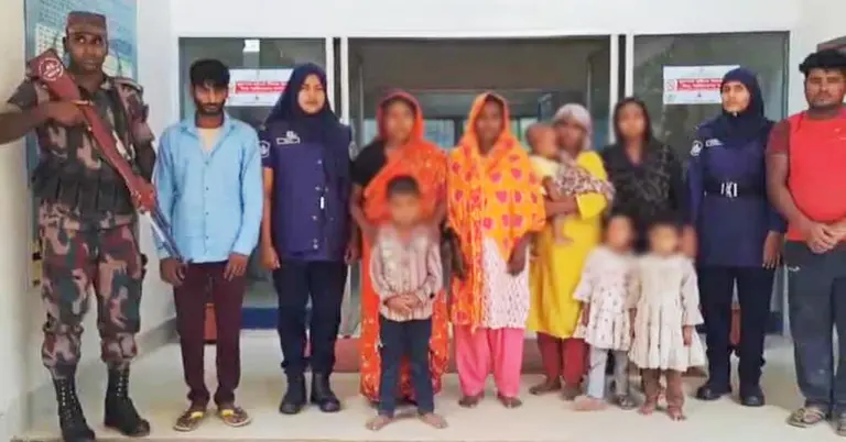 সীমান্ত দিয়ে পুশ ইন করা ১০ জন